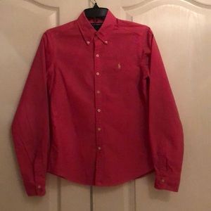 Ralph Lauren Sport Woman’s Oxford Shirt - Hot Pink